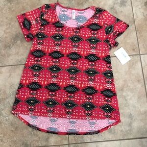 LuLaRoe New NWT Classic T Tee Shirt Large L Red